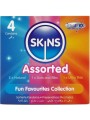 SKINS SURTIDO PRESERVATIVOS PREMIUM PACK 4
