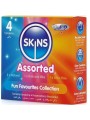 SKINS SURTIDO PRESERVATIVOS PREMIUM PACK 4