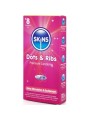 SKINS DOTS RIBS PRESERVATIVOS PREMIUM PACK 8