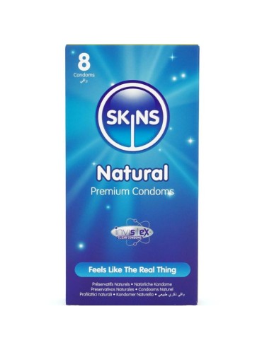 SKINS NATURAL PRESERVATIVOS PREMIUM PACK 8