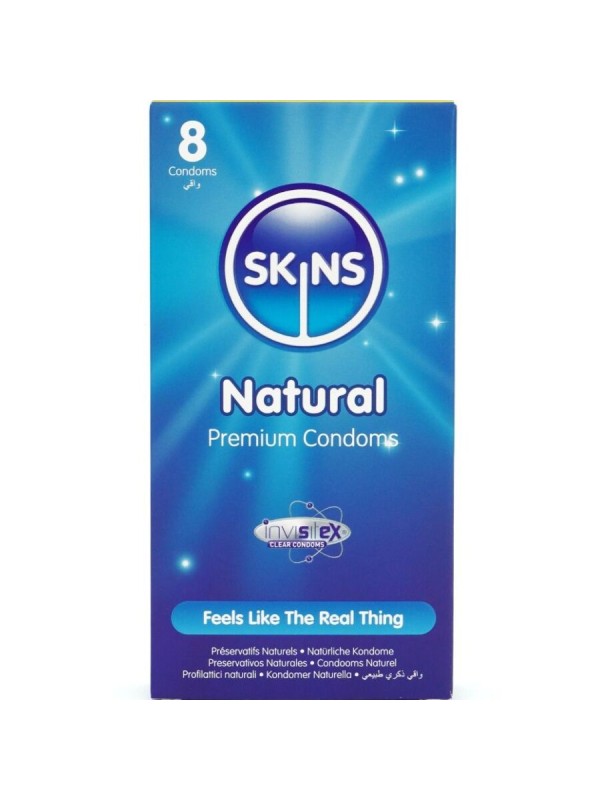 SKINS NATURAL PRESERVATIVOS PREMIUM PACK 8