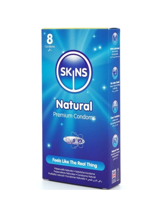 SKINS NATURAL PRESERVATIVOS PREMIUM PACK 8