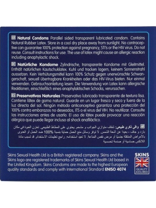 SKINS NATURAL PRESERVATIVOS PREMIUM PACK 4