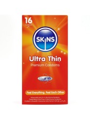 SKINS ULTRAFINOS PRESERVATIVOS PREMIUM PACK 16