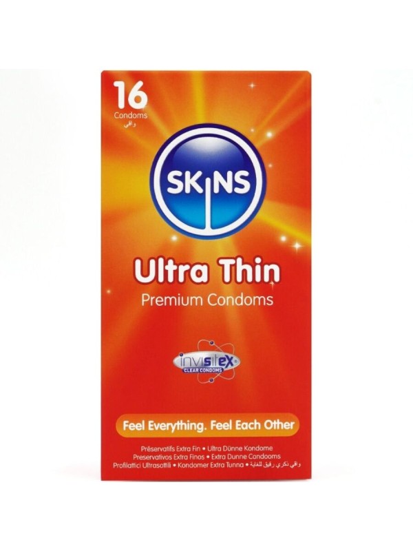 SKINS ULTRAFINOS PRESERVATIVOS PREMIUM PACK 16