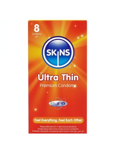 SKINS ULTRAFINOS PRESERVATIVOS PREMIUM PACK 8