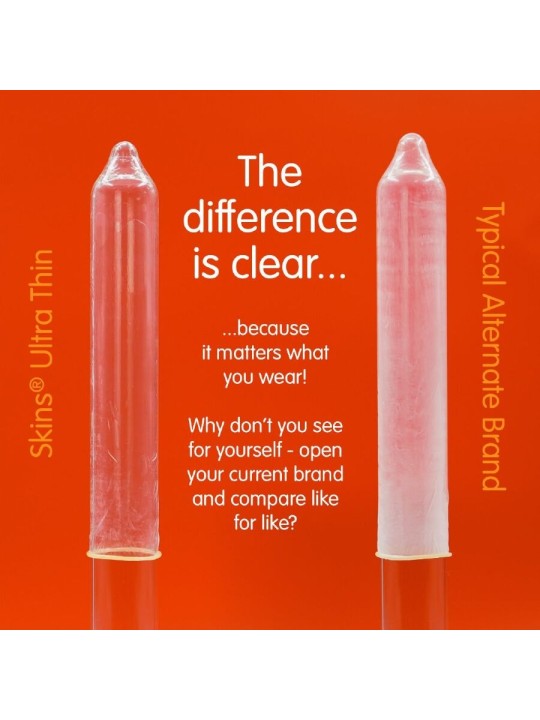 SKINS ULTRAFINOS PRESERVATIVOS PREMIUM PACK 8