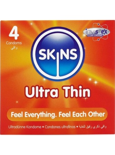 SKINS ULTRAFINOS PRESERVATIVOS PREMIUM PACK 4