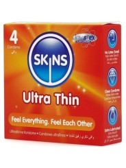 SKINS ULTRAFINOS PRESERVATIVOS PREMIUM PACK 4