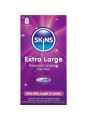 SKINS TAMANO XL PRESERVATIVOS PREMIUM PACK 8