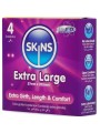 SKINS TAMANO XL PRESERVATIVOS PREMIUM PACK 4