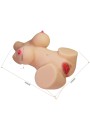 CRAZY BULL EMMA TORSO FEMENINO REALISTA VAGINA Y ANAL 48 KG