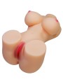 CRAZY BULL HETTY TORSO FEMENINO REALISTA VAGINA Y ANAL 19 KG
