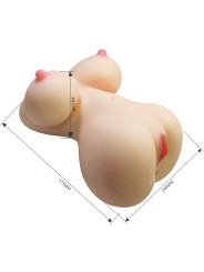 CRAZY BULL FIONA TORSO FEMENINO REALISTA VAGINA Y ANAL 71 KG