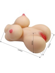 CRAZY BULL HERTA MINI TORSO FEMENINO REALISTA VAGINA 497 G