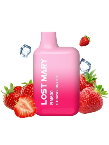 LOST MARY BM600 VAPER NICOTINA 2 DESECHABLE SABOR FRESA HELADA