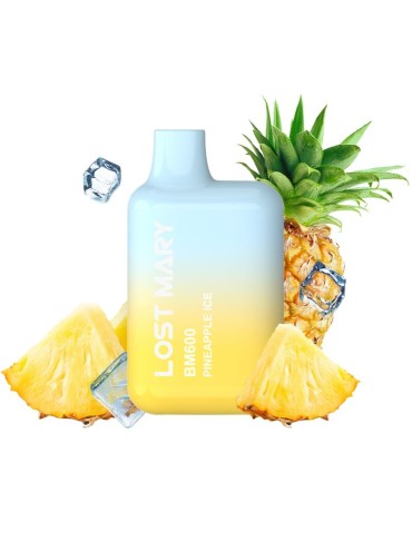 LOST MARY BM600 VAPER NICOTINA 2 DESECHABLE SABOR PINA HELADA