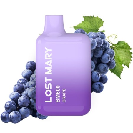 LOST MARY BM600 VAPER NICOTINA 2 DESECHABLE SABOR UVA