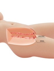 CRAZY BULL TIFFANY TORSO FEMENINO REALISTA VAGINA Y ANAL 55 KG