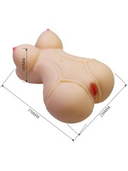 CRAZY BULL DIANA TORSO FEMENINO REALISTA VAGINA Y ANAL 5 KG