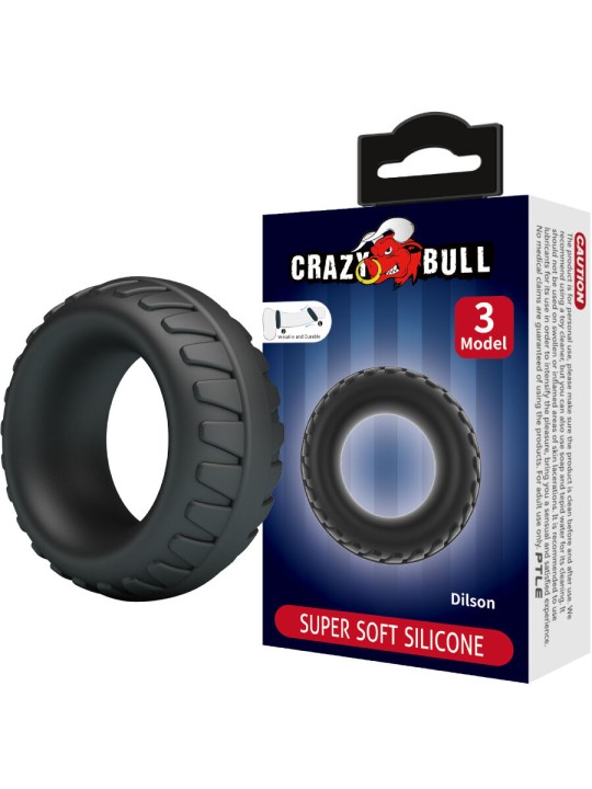 CRAZY BULL DILSON ANILLO SILICONA MODELO 3