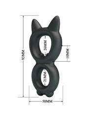 CRAZY BULL TORAN ANILLO DOBLE SILICONA MODELO 20