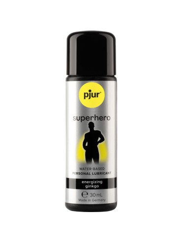 PJUR SUPERHERO LUBRICANTE ENERGIZANTE GINKGO 30 ML