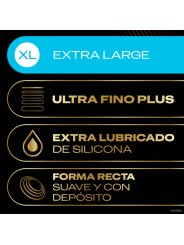 DUREX CONEXION TOTAL XL ULTRA FINO PLUS SIN LATEX 10 UNIDADES