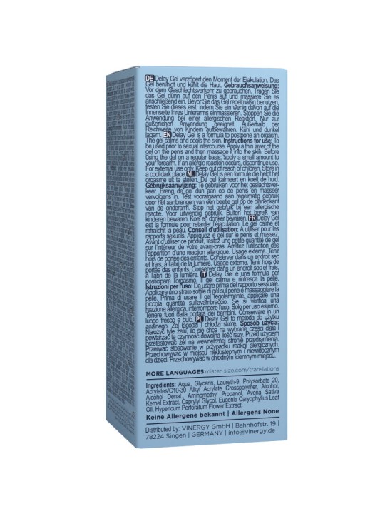 MISTER SIZE GEL RETARDANTE 50 ML