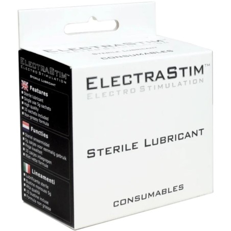 ELECTRASTIM LUBRICANTE ESTERILIZANTE 10 UNIDADES