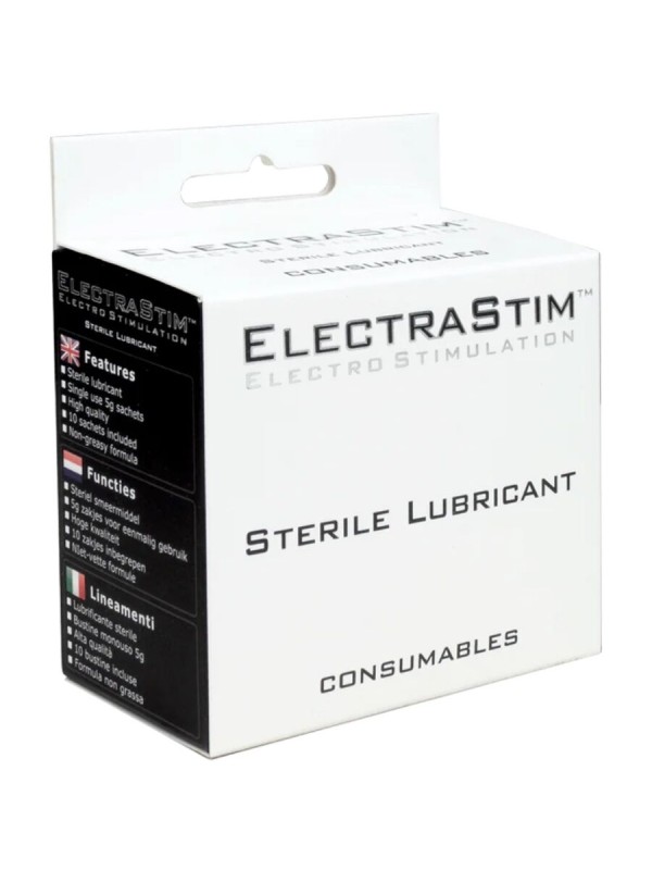 ELECTRASTIM LUBRICANTE ESTERILIZANTE 10 UNIDADES