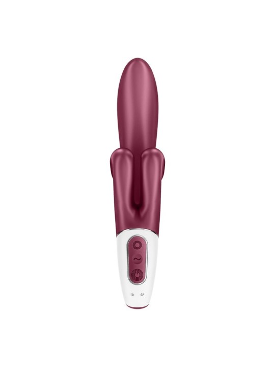 SATISFYER TOUCH ME VIBRADOR RABBIT ROJO