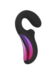LELO ENIGMA DOBLE ESTIMULACION SUCCION MASAJEADOR NEGRO