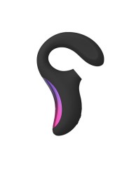 LELO ENIGMA DOBLE ESTIMULACION SUCCION MASAJEADOR NEGRO