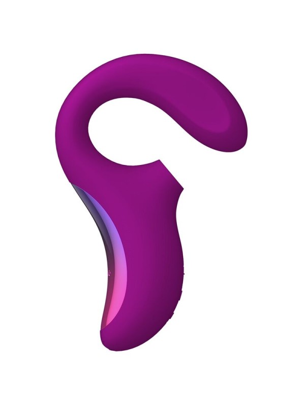 LELO ENIGMA DOBLE ESTIMULACION SUCCION MASAJEADOR MORADO