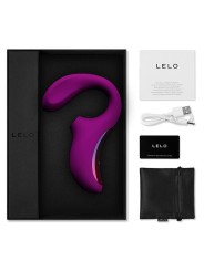 LELO ENIGMA DOBLE ESTIMULACION SUCCION MASAJEADOR MORADO