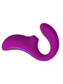 LELO ENIGMA DOBLE ESTIMULACION SUCCION MASAJEADOR MORADO