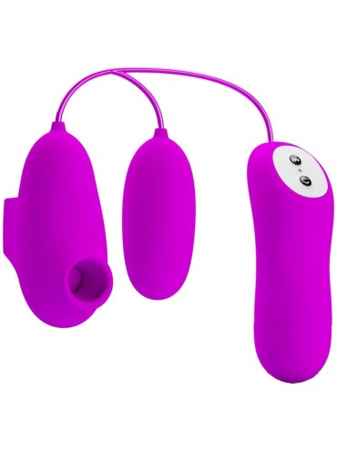 PRETTY LOVE BALA VIBRADORA Y ONDAS ESTIMULADORASA