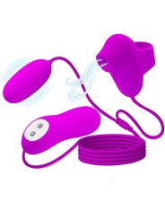 PRETTY LOVE BALA VIBRADORA Y ONDAS ESTIMULADORASA