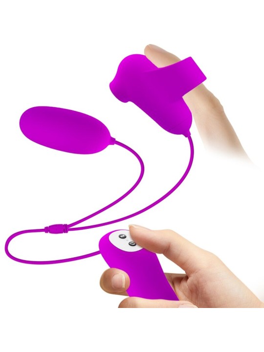 PRETTY LOVE BALA VIBRADORA Y ONDAS ESTIMULADORASA