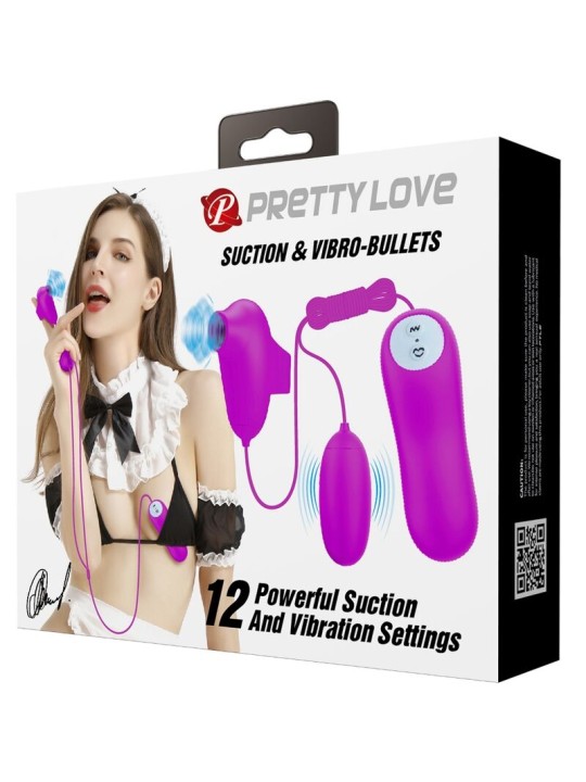 PRETTY LOVE BALA VIBRADORA Y ONDAS ESTIMULADORASA