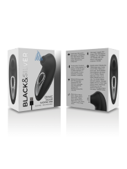 BLACKSILVER DRAKE DELUXE SUCKING VIBE SILICONA RECARGABLE NEGRO