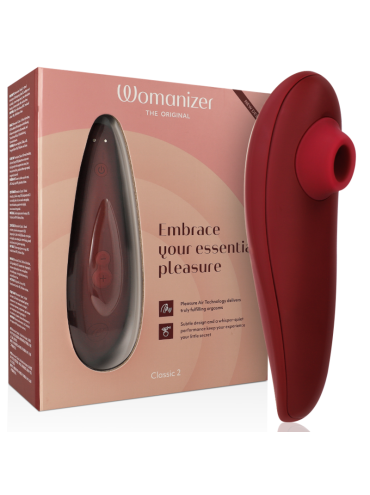 WOMANIZER CLASSIC 2 ESTIMULADOR DE CLITORIS BURDEOS