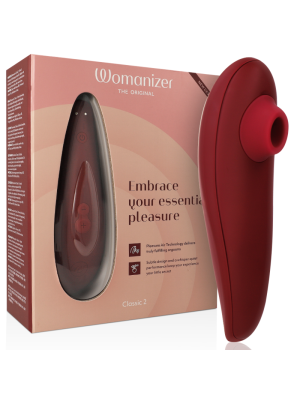 WOMANIZER CLASSIC 2 ESTIMULADOR DE CLITORIS BURDEOS