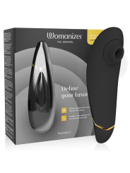 WOMANIZER PREMIUM 2 ESTIMULADOR DE CLITORIS NEGRO
