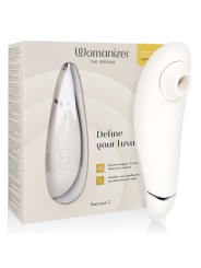 WOMANIZER PREMIUM 2 ESTIMULADOR DE CLITORIS GRIS