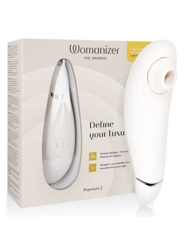 WOMANIZER PREMIUM 2 ESTIMULADOR DE CLITORIS GRIS