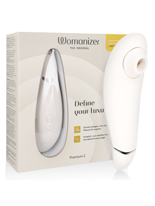 WOMANIZER PREMIUM 2 ESTIMULADOR DE CLITORIS GRIS