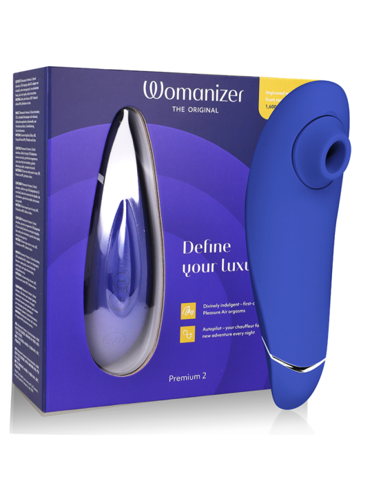 WOMANIZER PREMIUM 2 ESTIMULADOR DE CLITORIS ARANDANO