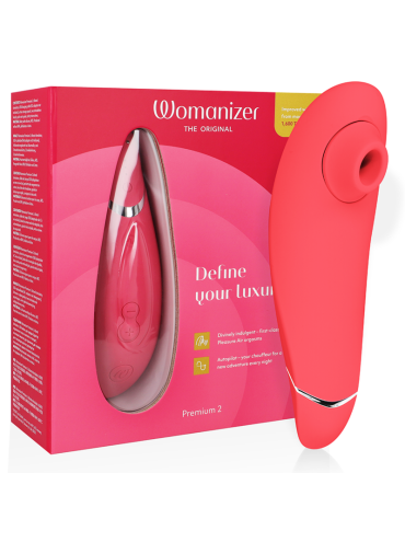 WOMANIZER PREMIUM 2 ESTIMULADOR DE CLITORIS FRAMBUESA